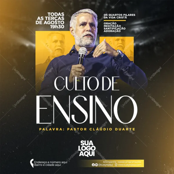 Culto de Ensino Social Media Church