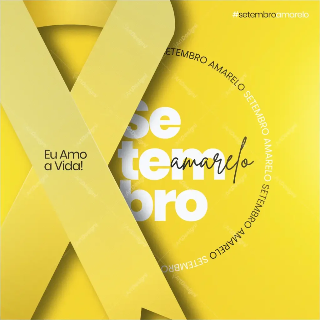 Post Imobiliária Eu Amo a Vida Setembro Amarelo Social Media