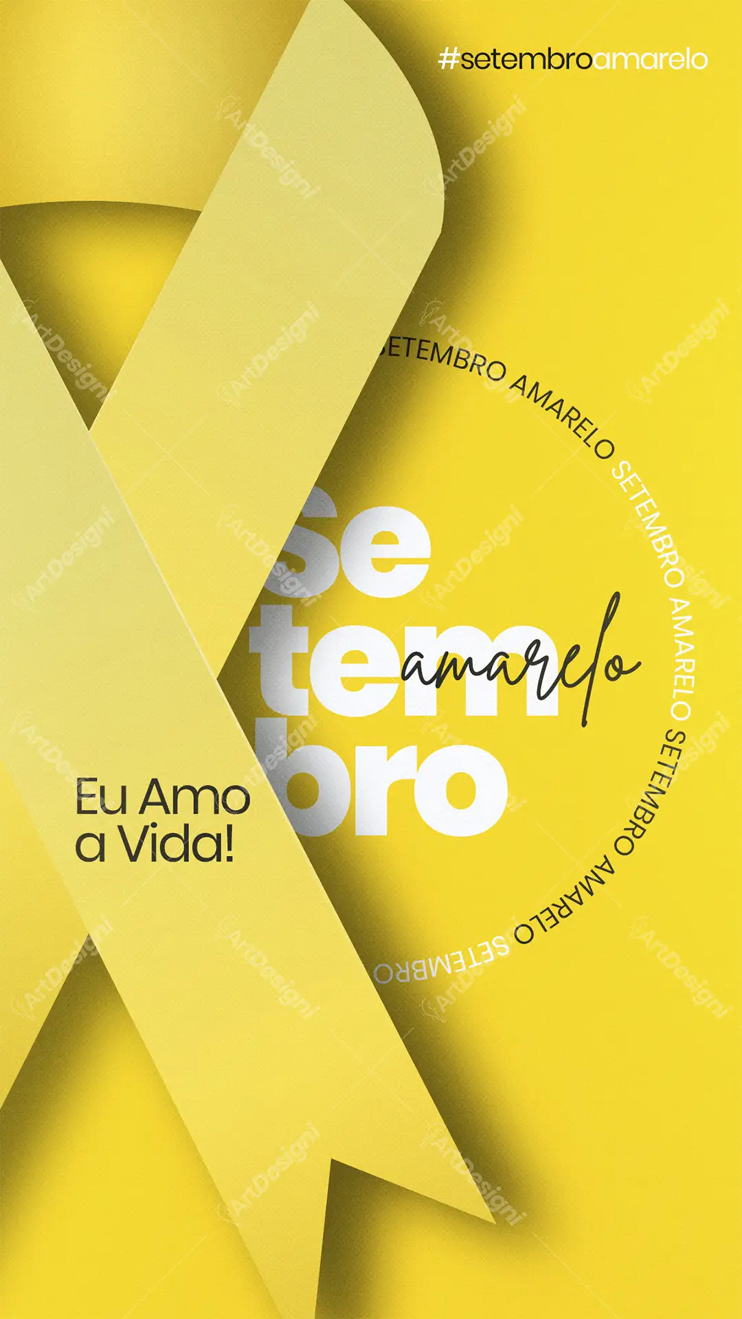 Status Imobiliária Eu Amo a Vida Setembro Amarelo Social Media