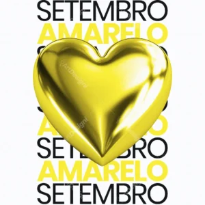 Status Setembro Amarelo Social Media PSD Editável